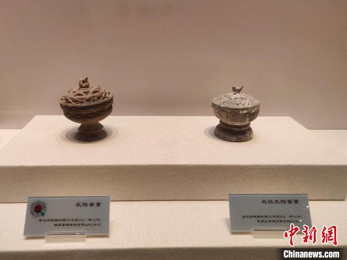 圖為福建閩越王城博物館展出的文物?！∪~秋云 攝
